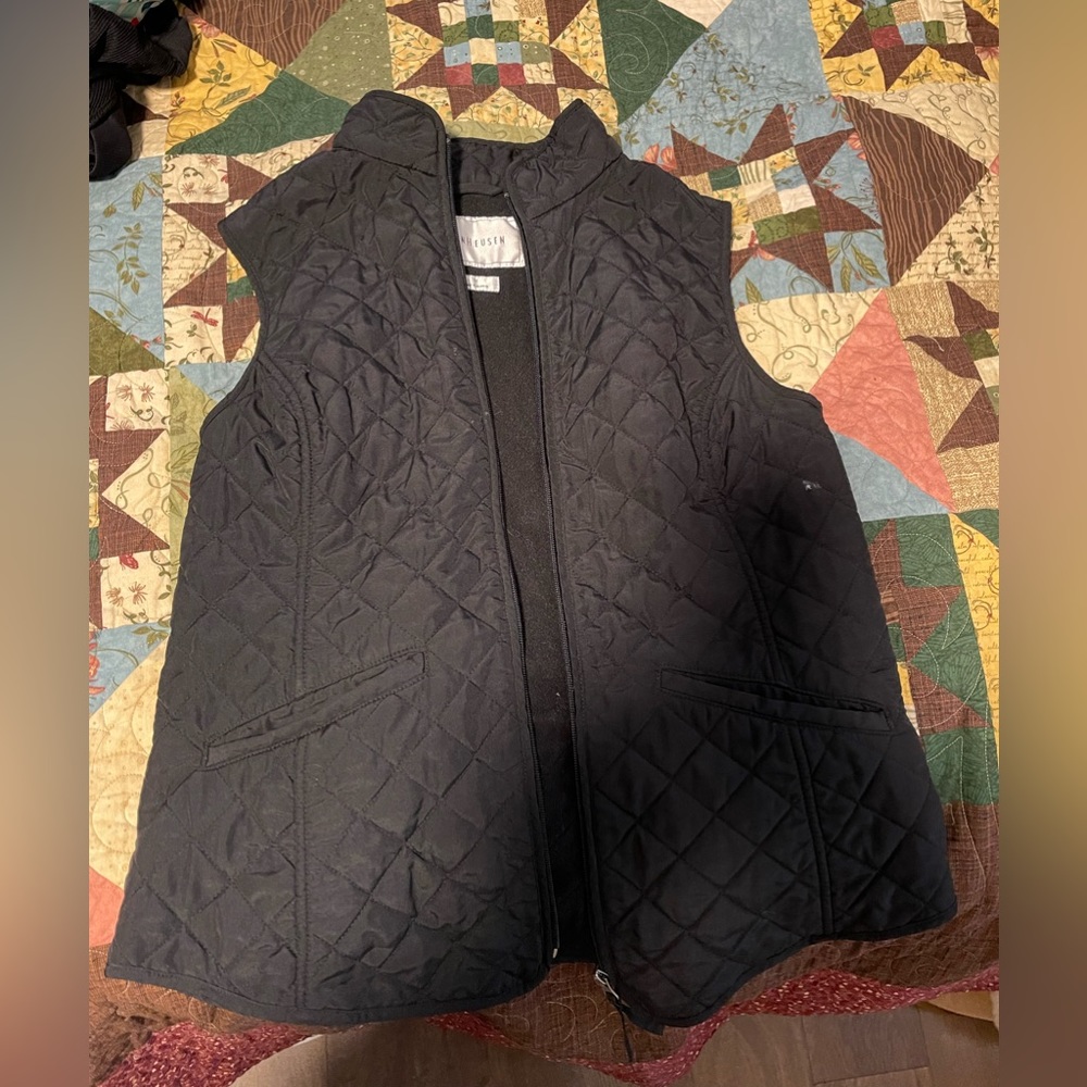 Womens black vest